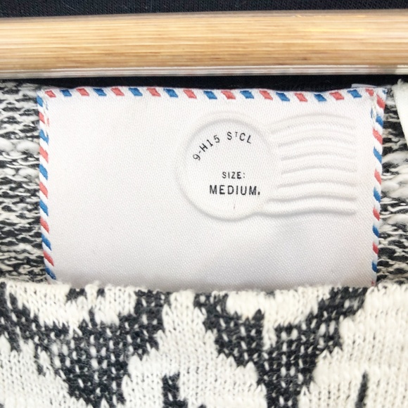 Anthropologie Postmark Chevron Hida Tunic Size Med - Picture 2 of 7